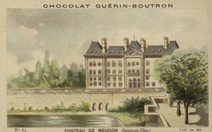 Slottet Meudon, Seine-et-Oise af French School