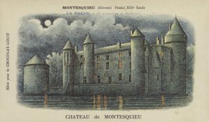 Chateau de Montesquieu, Montesquieu, Gironde af French School