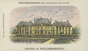 Chateau de Revilliers-Breteuil, Revilliers-Breteuil, Seine-et-Oise af French School