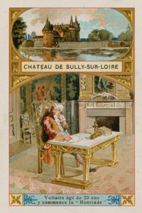 Slottet Sully-sur-Loire af French School