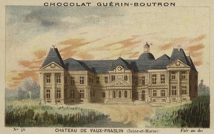 Chateau de Vaux-Praslin, Seine-et-Marne af French School