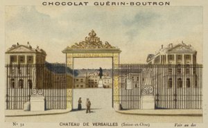 Slottet i Versailles, Seine-et-Oise af French School