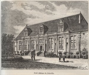 Chateau du Grand Jardin, Joinville - Haute-Marne - indgravering i "La France illustree: geografi, historie, statistisk administration" af V.A. Malt-brun. 1884 af French School