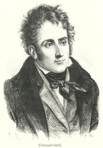 Chateaubriand (gravering) af French School