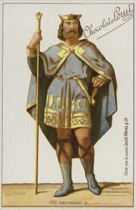 Childebert II af French School