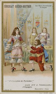Chocolat Guerin-Boutron byttekort, Historic Words-serien af French School