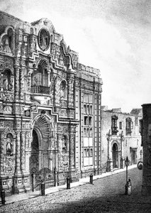 Church of Mercy, Lima (gravering) af French School