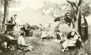 Cicero ved Tusculum (dybtryk) af French School