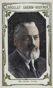 Claude Farrere (farvet foto) af French School