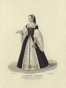 Claude af Bretagne, første hustru til kong Frans I af Frankrig
