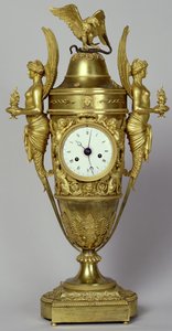 Urvase med ørn, ca. 1800 (forgyldt bronze) af French School