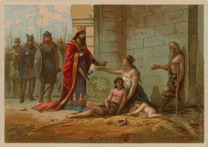 Clovis II, konge af Frankrig (637-657658) af French School