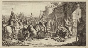 Clovis I, frankernes konge, indtog Toulouse efter at have besejret vestgoterne, 508 af French School