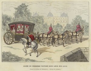 Træner, regeringstid af Ludvig XIII af Frankrig, 1610 af French School