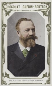 Klumme, koncertdirektør (farvet foto) af French School