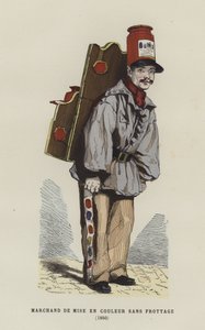 Farvelægningssælger, 1850 af French School