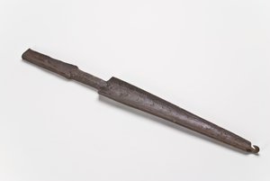 Konisk skesnegl eller oprømmer, 1574 (smedejern)