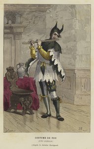 Kostume af et fjols, 16. århundrede af French School