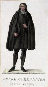 Kostume af bror skomager, gammelt kostume af French School