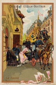 Coupe (chromolitho) af French School