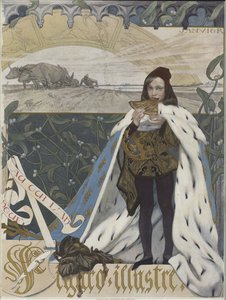 Forside af Figaro Illustre, januar 1898 af French School