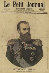 Forside af Le Petit Journal, 14. marts 1891 af French School