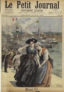 Forside af Le Petit Journal, 16. juni 1895 af French School