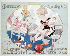 Cover af et legetøjskatalog fra 