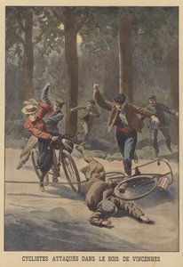 Cyklister angrebet i Bois de Vincennes i Paris af French School