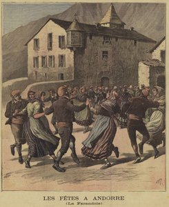 Dans under festlighederne i Andorra af French School