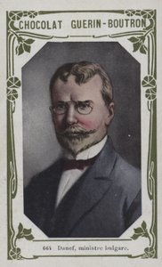 Danef, bulgarsk minister (farvet foto) af French School