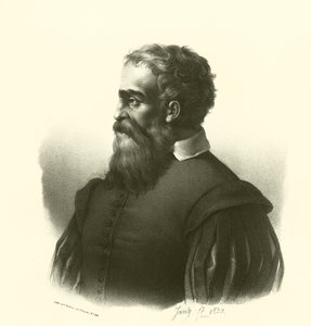Daniele da Volterra, portræt (gravering) af French School