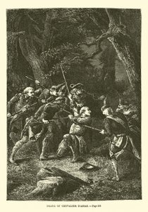 Chevalier dAssas død af French School