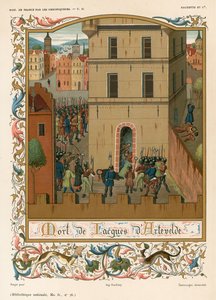 Jacques dArteveldes død af French School