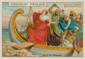 Pompejus død (106-48 f.Kr.) af French School