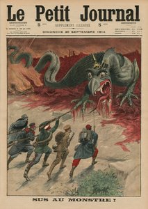 Death to the monster, forsideillustration fra 