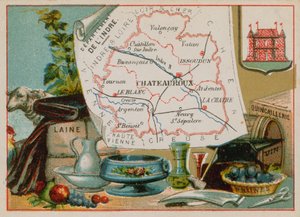 Department of Indre i det centrale Frankrig af French School