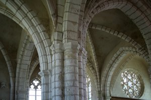 Viser en indvendig udsigt mod sydøst af French School