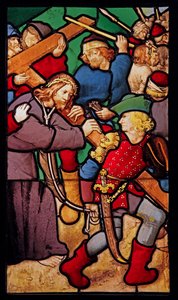 Afbilder Via Crucis; ex Chapelle på Hotel Cluny af French School