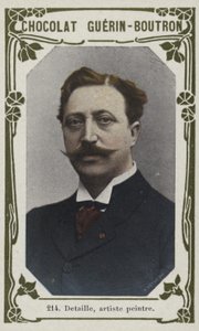 Detaille, maler (farvet foto) af French School