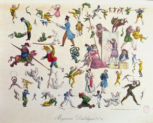 Djævelske særheder, 1823 af French School