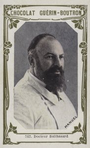 Doktor Balthasard (farvet foto) af French School