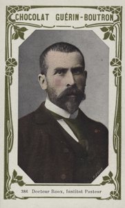 Doktor Roux, Institut Pasteur (farvet foto) af French School
