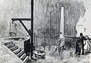 Dr. Duvals hydroterapi-virksomhed i Chaillot-kvarteret, Paris af French School