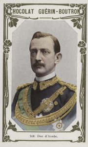 Duc dAoste (farvet foto) af French School