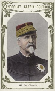 Duc dAumale (farvet foto) af French School