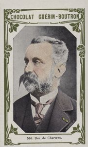 Duc de Chartres (farvet foto) af French School
