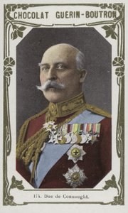 Duc de Connaught (farvet foto) af French School