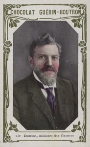 Dumont, finansminister (farvet foto) af French School