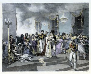 Under fejringen af Napoleon I